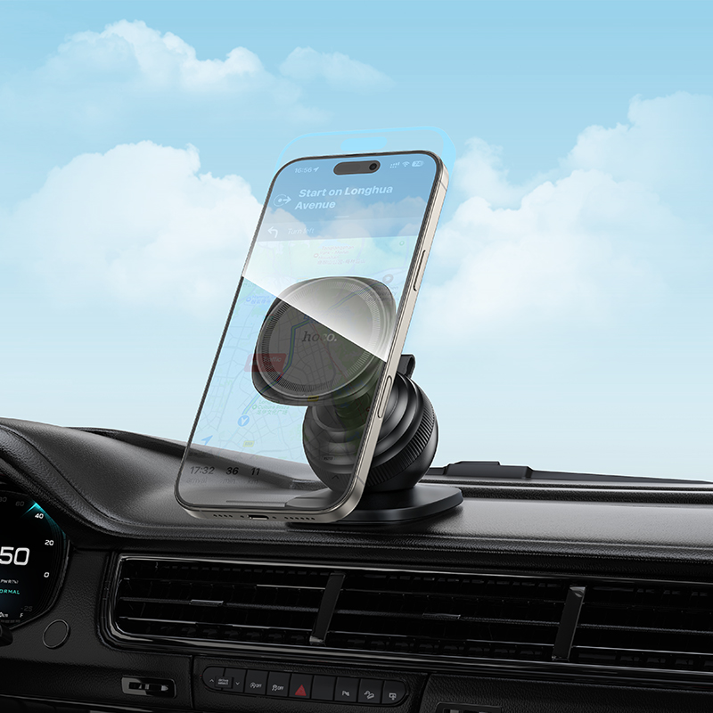 Hoco Magnetic Ring Car Holder H103 - Black